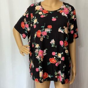Old Navy Women’s Floral Tops Size Luxe XXL